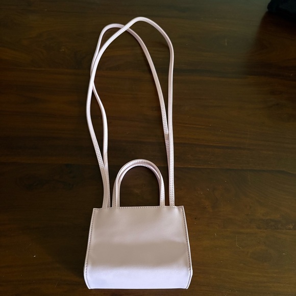 Telfar Small Shopping Bag Shoulder Crossbody Bag Pink Bubblegum - Picture 13 of 16